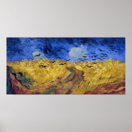 Feld mit Krähen | Van Gogh | Poster