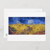 Feld mit Krähen | Van Gogh | Postkarte (Vorne/Hinten)