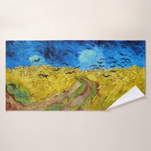 Feld mit Kronen, Van Gogh Badehandtuch (Badehandtuch)