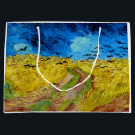Feld mit Kronen, Van Gogh Große Geschenktüte<br><div class="desc">Vincent Willem van Gogh (30. März 1853 - 29. Juli 1890) war ein niederländischer postimpressionistischer Maler, der zu den berühmtesten und einflussreichsten Persönlichkeiten in der Geschichte der Western-Kunst zählt. In etwas mehr als einem Jahrzehnt schuf er etwa 2100 Kunstwerke, darunter etwa 860 Ölgemälde, die größtenteils aus den Jahre seines Lebens....</div>