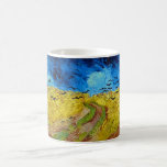 Feld mit Kronen, Van Gogh Kaffeetasse<br><div class="desc">Vincent Willem van Gogh (30. März 1853 - 29. Juli 1890) war ein niederländischer postimpressionistischer Maler, der zu den berühmtesten und einflussreichsten Persönlichkeiten in der Geschichte der Western-Kunst zählt. In etwas mehr als einem Jahrzehnt schuf er etwa 2100 Kunstwerke, darunter etwa 860 Ölgemälde, die größtenteils aus den Jahre seines Lebens....</div>
