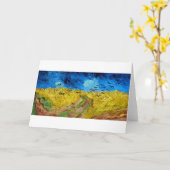 Feld mit Kronen, Van Gogh Karte (Gelbe Blume)