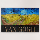 Feld mit Kronen, Van Gogh Puzzle (Horizontal)