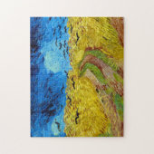 Feld mit Kronen, Van Gogh Puzzle (Vertikal)
