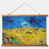 Feld mit Kronen, Van Gogh Wandteppich Mit Holzrahmen (Vorderseite)
