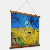 Feld mit Kronen, Van Gogh Wandteppich Mit Holzrahmen (Gewinkelt)