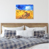 Feld mit Kronen, Vincent Van Gogh Leinwanddruck (Insitu (Schlafzimmer))