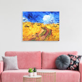 Feld mit Kronen, Vincent Van Gogh Leinwanddruck (Insitu (Wohnzimmer))