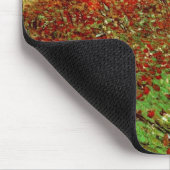 Feld mit Mohn Van Gogh Fine Art Mousepad (Ecke)
