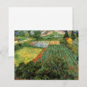Feld mit Mohn von Vincent van Gogh (Vorne/Hinten)