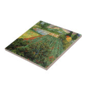 Feld mit Pflücken von Vincent van Gogh Fliese (Seite)