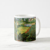 Feld mit Pflücken von Vincent van Gogh Kaffeetasse (VorderseiteRechts)