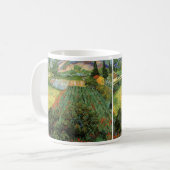 Feld mit Pflücken von Vincent van Gogh Kaffeetasse (Vorderseite Links)