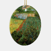 Feld mit Pflücken von Vincent van Gogh Keramikornament (Rechts)
