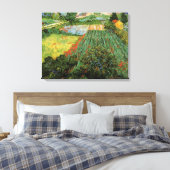 Feld mit Pflücken von Vincent van Gogh Leinwanddruck (Insitu (Schlafzimmer))