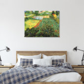Feld mit Pflücken von Vincent van Gogh Leinwanddruck (Insitu (Schlafzimmer))