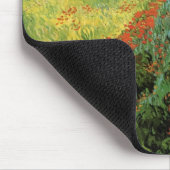 Feld mit Pflücken von Vincent van Gogh Mousepad (Ecke)