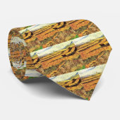 Feld mit Plowman und Mill von Vincent van Gogh Krawatte (Gerollt)