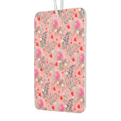 Feld mit rosa Blumen Autolufterfrischer (Links)