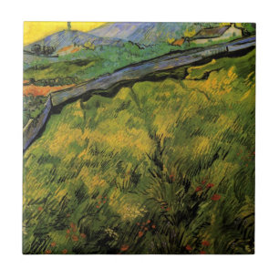 Feld mit Sommerweizen, Sonnenaufgang von Vincent v Fliese