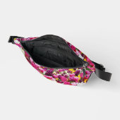 Feld mit Tulpen Bauchtasche (Offen)