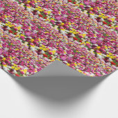 Feld mit Tulpen Geschenkpapier (Ecke)