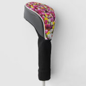 Feld mit Tulpen Golf Headcover (angewinkelt)