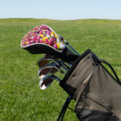 Feld mit Tulpen Golf Headcover (In SItu)