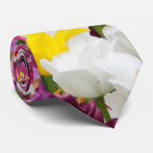 Feld mit Tulpen Krawatte (Gerollt)