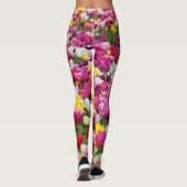 Feld mit Tulpen Leggings (Rückseite)