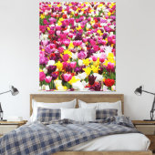 Feld mit Tulpen Leinwanddruck (Insitu (Schlafzimmer))