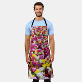 Feld mit Tulpen Schürze (Getragen)