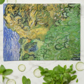 Feld mit Weißstapeln von Vincent van Gogh Geschirrtuch (Gefaltet)