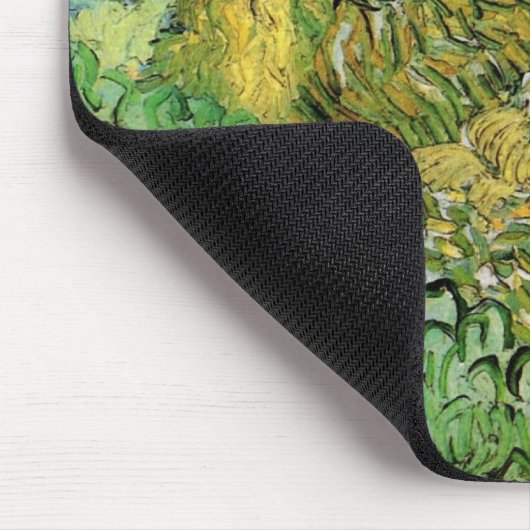 Feld mit Weißstapeln von Vincent van Gogh Mousepad (Ecke)