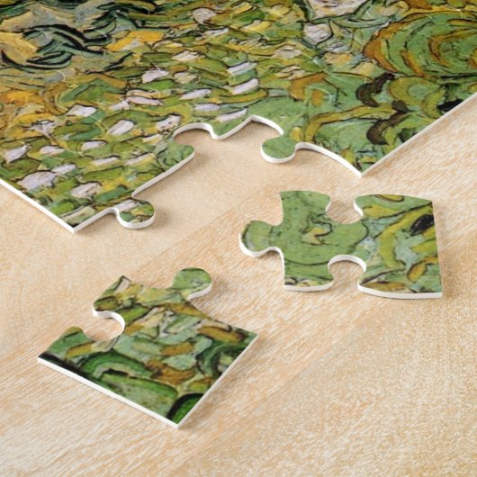 Feld mit Weißstapeln von Vincent van Gogh Puzzle (Seite)