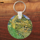 Feld mit Weißstapeln von Vincent van Gogh Schlüsselanhänger (Vorderseite)