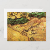 Feld mit zwei Kaninchen durch Vincent van Gogh Postkarte (Vorne/Hinten)