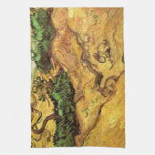 Feld mit zwei Kaninchen von Vincent van Gogh Geschirrtuch (Vertikal)