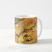 Feld mit zwei Kaninchen von Vincent van Gogh Kaffeetasse (VorderseiteRechts)