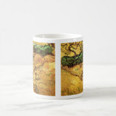 Feld mit zwei Kaninchen von Vincent van Gogh Kaffeetasse (Mittel)