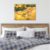 Feld mit zwei Kaninchen von Vincent van Gogh Leinwanddruck (Insitu (Schlafzimmer))