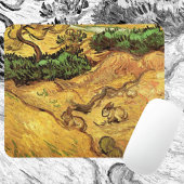 Feld mit zwei Kaninchen von Vincent van Gogh Mousepad