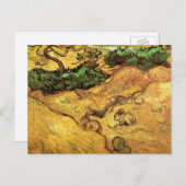 Feld mit zwei Kaninchen von Vincent van Gogh Postkarte (Vorne/Hinten)