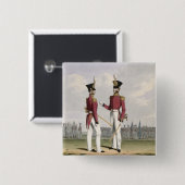 Feld-Offiziere der königlichen Marinesoldaten, Button (Vorne & Hinten)