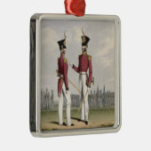 Feld-Offiziere der königlichen Marinesoldaten, Silbernes Ornament (Rechts)