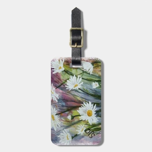 FELD PERSONALISIERTER GEPÄCKTAG GEPÄCKANHÄNGER (Vorderseite vertikal)