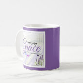 Feld "phantastische Gnade" Kaffeetasse (Vorderseite Links)
