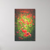 Feld Poppies Leinwanddruck (Vorderseite)