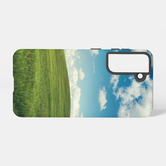 Feld Samsung Galaxy Hülle (Rückseite (Horizontal))