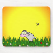 Feld-Schafe Mousepad (Vorne)